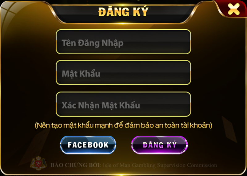 Điền đầy đủ những thông tin đăng ký fa88 mà hệ thống yêu cầu